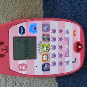 VTech Pink Gabby Toy Phone and Gabby plushies